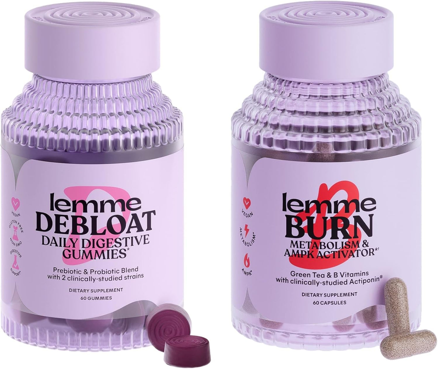 COMBO X 2 Lemme Burn Capsulas Baja de peso