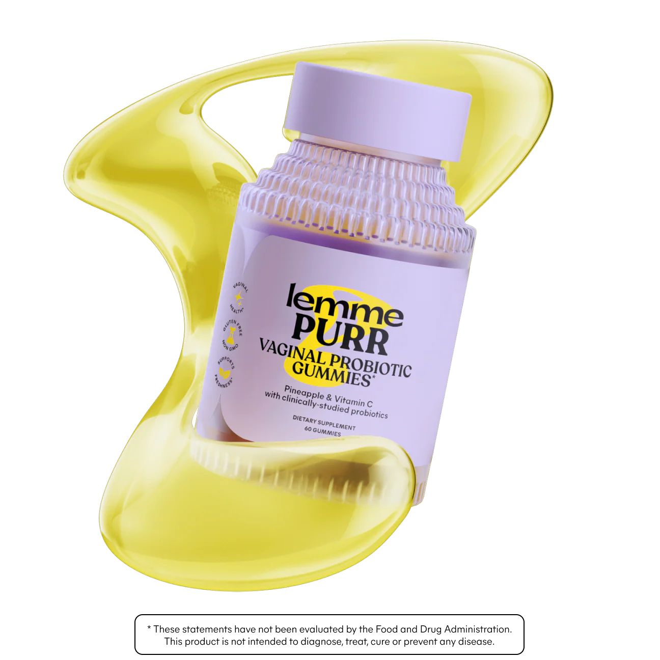 Gomitas Lemme Purr PROBIOTICO VAGINAL DE PIÑA