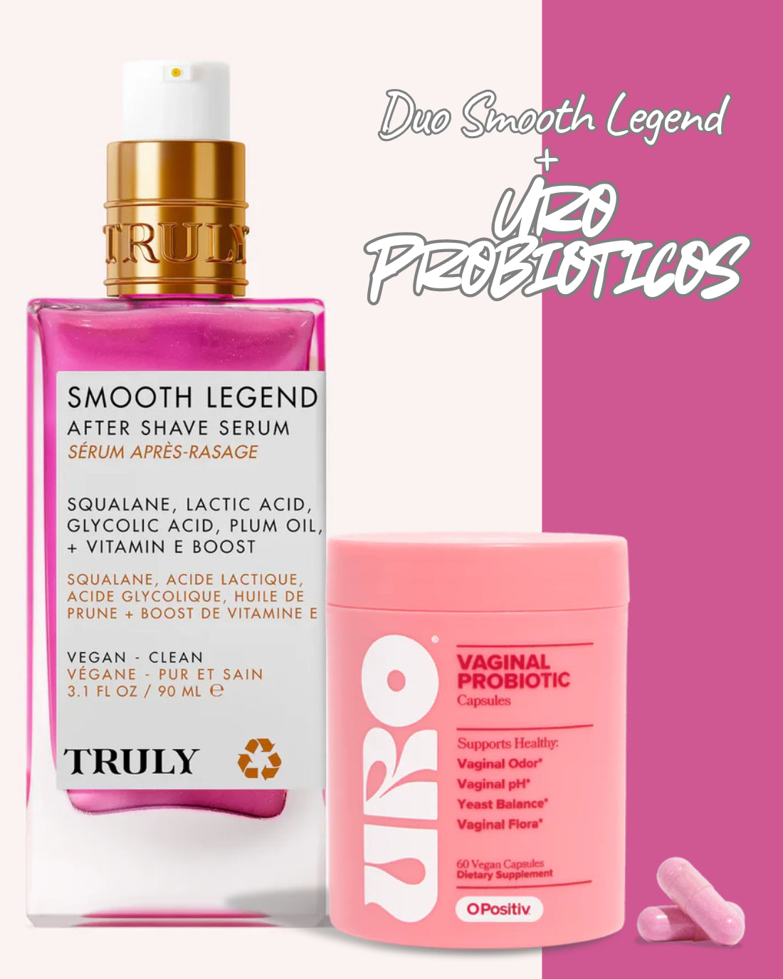 Duo Smooth Legend + Uro Probioticos